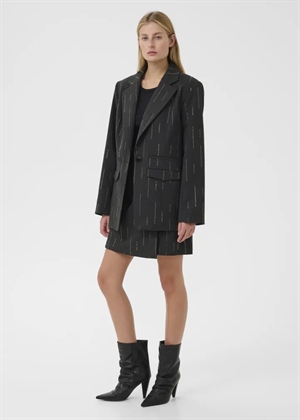 Adira blazer Dark Grey Melange Gestuz 